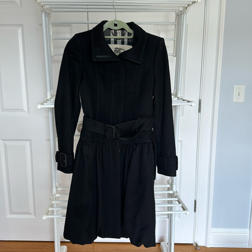Burberry wool/cashmere coat